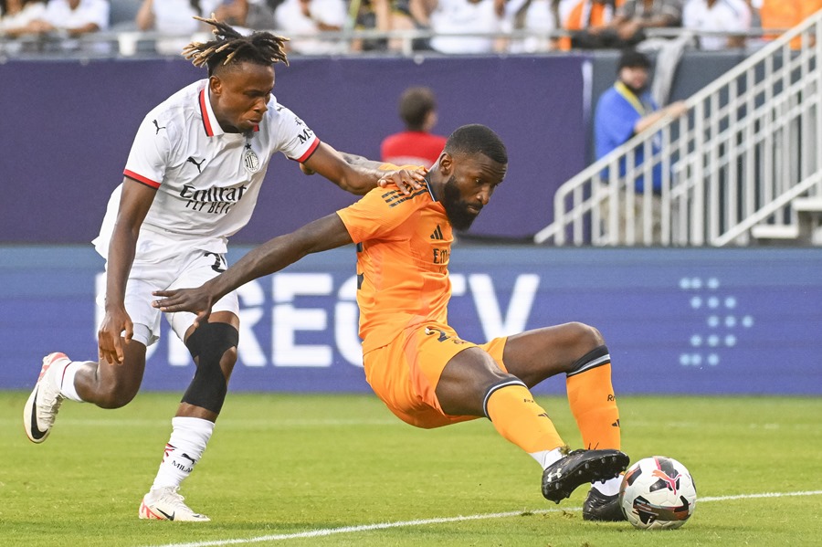 0-1. El Real Madrid se rinde ante el Milán en el debut de Endrick