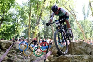 Mexicano Adair Prieto, solo testigo de oro heroico de Pidcock en Paris 2024