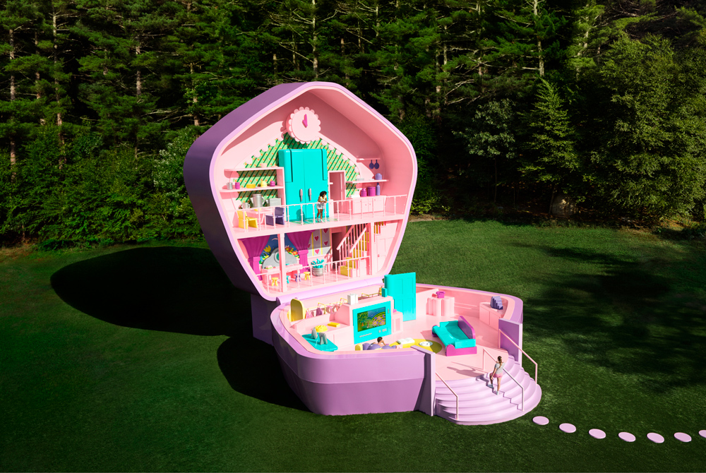 La casa de los 90s de Polly Pocket ahora existe en tamaño real