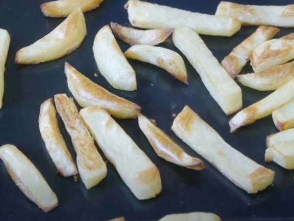 Papas fritas sin aceite