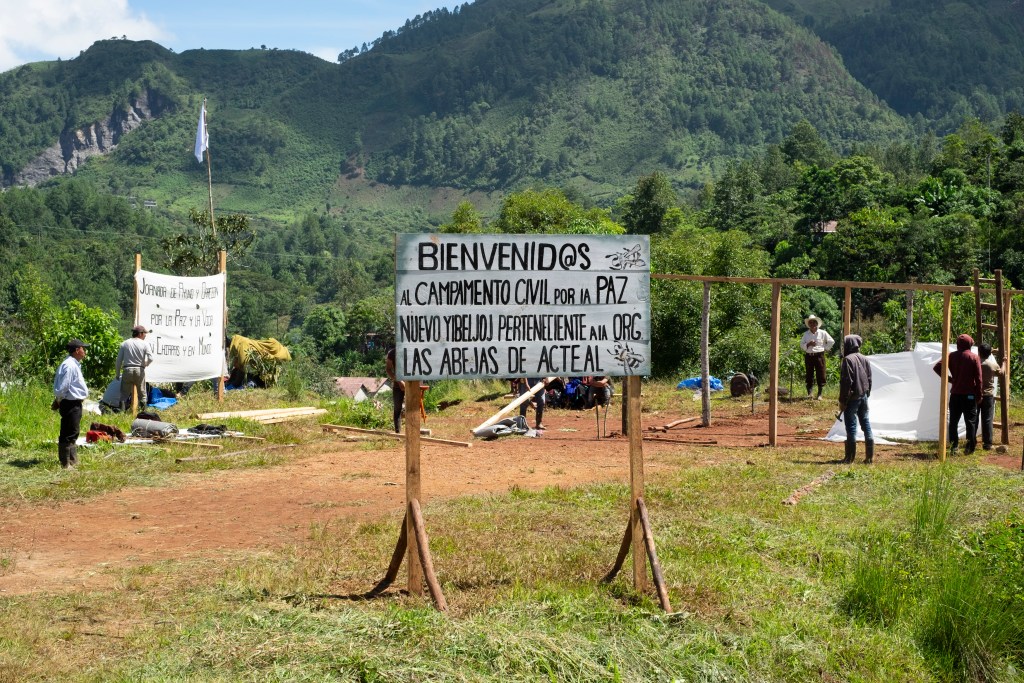 Indígenas desplazados exigen paz y alto al crimen organizado en Chiapas - indigenas-desplazados-exigen-paz-y-alto-al-crimen-organizado-en-chiapas1-1024x683