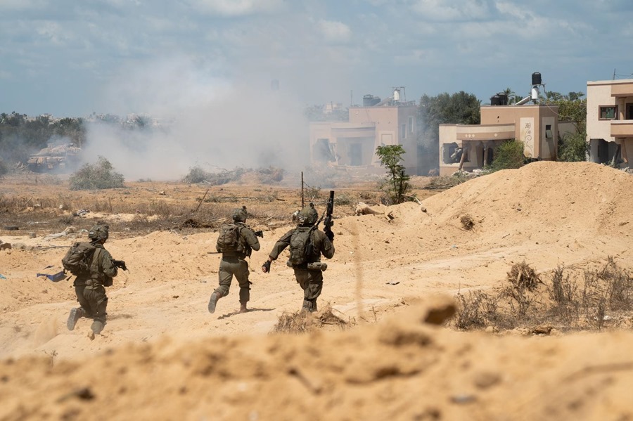 El Ejército de Israel aseguró este lunes que sus tropas terrestres destruyeron en el sur de la Franja de Gaza un túnel de 1,5 kilómetros de largo que era utilizado por el grupo islamista Hamás