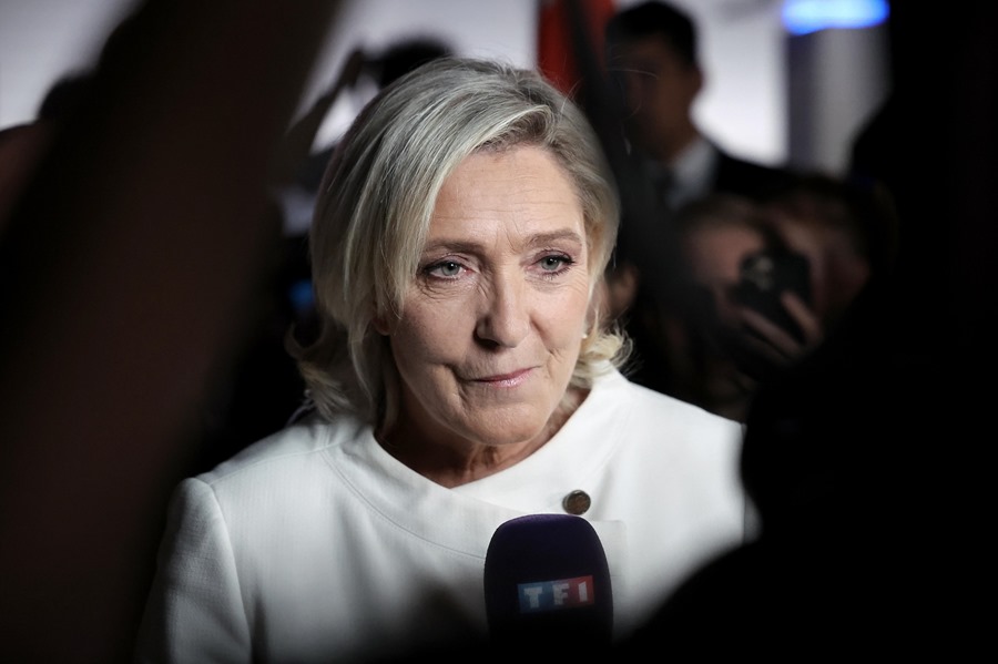 La líder ultraderechista francesa Marine Le Pen, en una imagen de archivo.