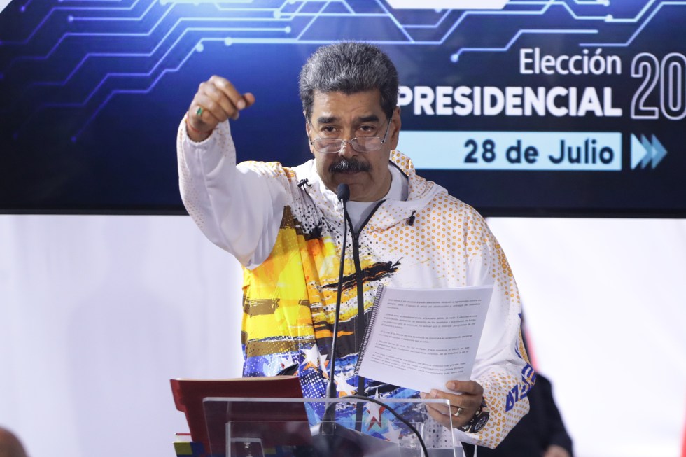 El presidente de Venezuela, Nicolás Maduro, en una fotografía de archivo. EFE/ Rayner Peña R.