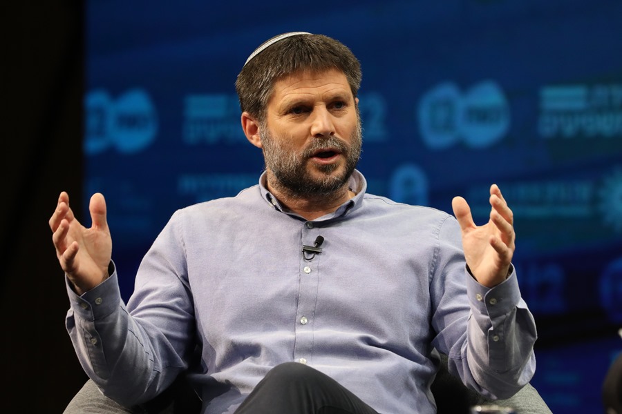 El ministro de Finanzas israelí, el ultra Bezalel Smotrich.