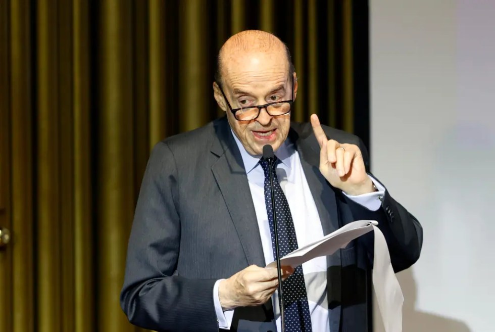 El canciller de Colombia, Álvaro Leyva Durán, en una fotografía de archivo. EFE/ Mauricio Dueñas Castañeda