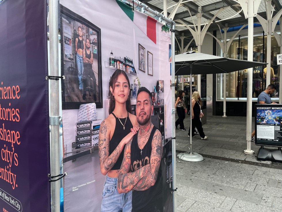 Times Square inmigrantes