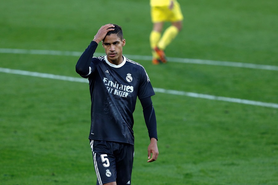 El defensa francés del Real Madrid, Raphael Varane