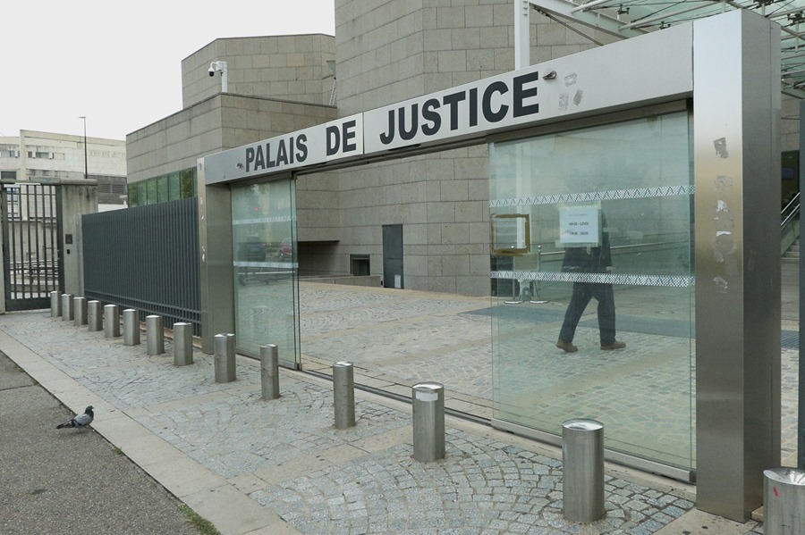 Palacio de Justicia de Aviñón en el que se celebra el juicio por los abusos a Giséle Pelicot.