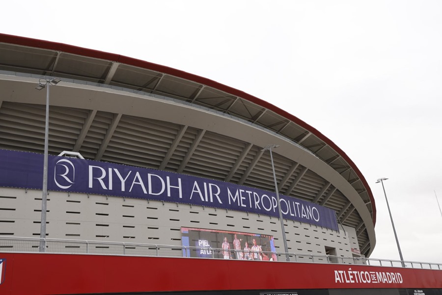 atletico-de-madrid-estadio-1 Vista del exterior del estadio Riyadh Air Metropolitano