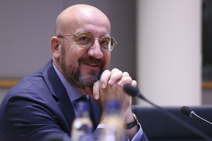 El presidente del Consejo Europeo, Charles Michel