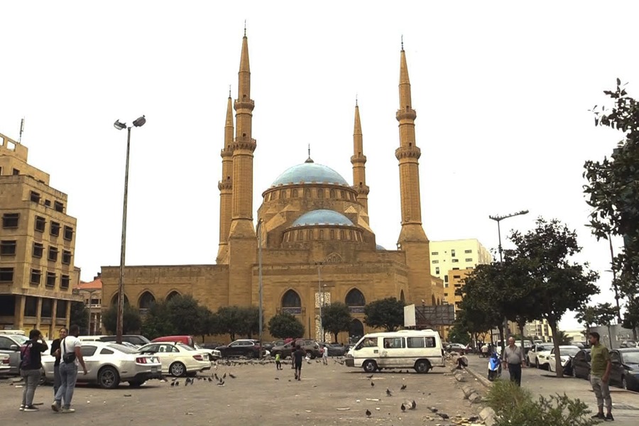 La mezquita Mohammad Al-Amin de Beirut.