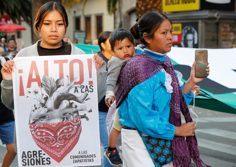 Marchan en CDMX para clamar por el fin de la violencia en Chiapas - marchan-en-cdmx-para-clamar-por-el-fin-de-la-violencia-en-chiapas-1024x724