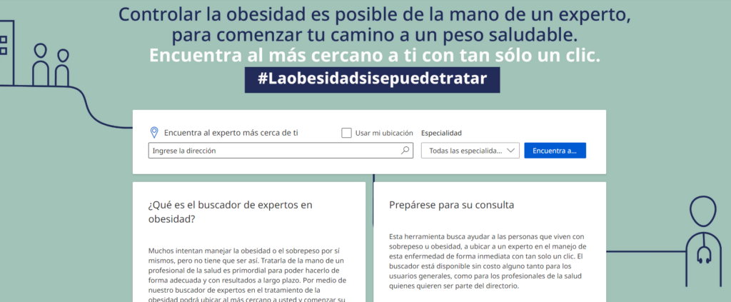 Sitio web brinda apoyo médico para tratar sobrepeso y obesidad