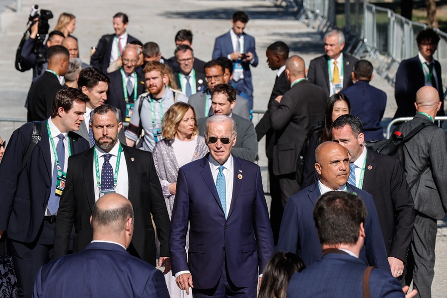 Biden en la cumbre del G20 en Río de Janeiro