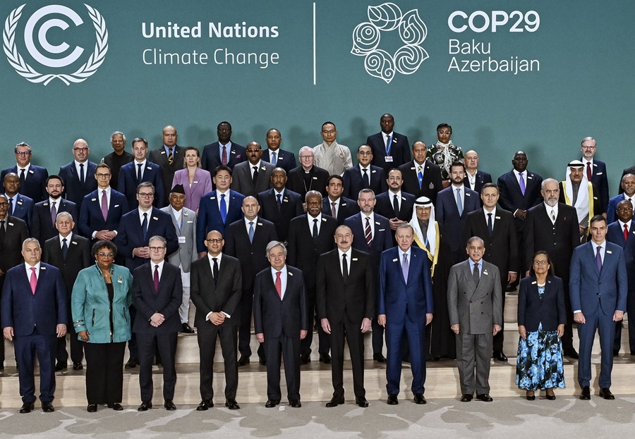 cop29-foto-familia Guterres COP29 G20