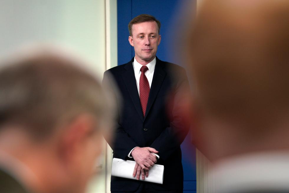 El consejero de Seguridad Nacional de la Casa Blanca, Jake Sullivan, en una fotografía de archivo. EFE/Yuri Gripas/Pool