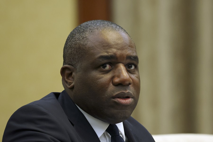 putinizacion-mundo El ministro de Exterioes británico, David Lammy.