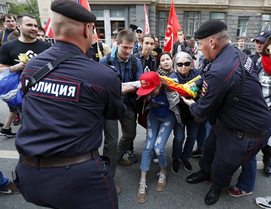 Rusia policía moral