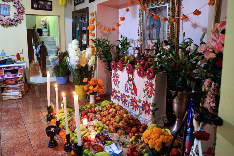 Mixquic, el pueblo donde tradición y turismo se unen por el Día de Muertos - san-andres-mixquic-tlahuac-dia-de-muertos-3-1024x683