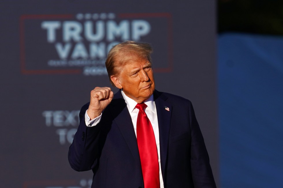 El expresidente de EE.UU. Donald Trump, en una fotografía de archivo. EFE/Will Oliver