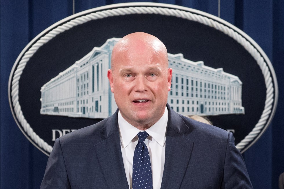 El exfiscal general interino de EE.UU. Matthew Whitaker, anunciado por el presidente elcto Donald Trump como su embajador en la OTAN, en una fotografía de archivo. EFE/Michael Reynolds