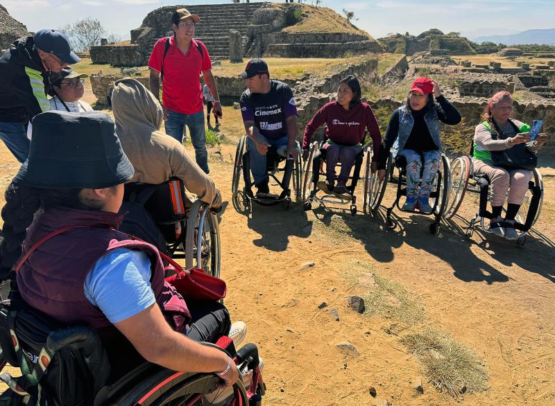 Monte Albán se adapta a las personas con discapacidad - 8cd0944b535114e16de2ca6dbbdc68fe0d4bacd9w-1024x750