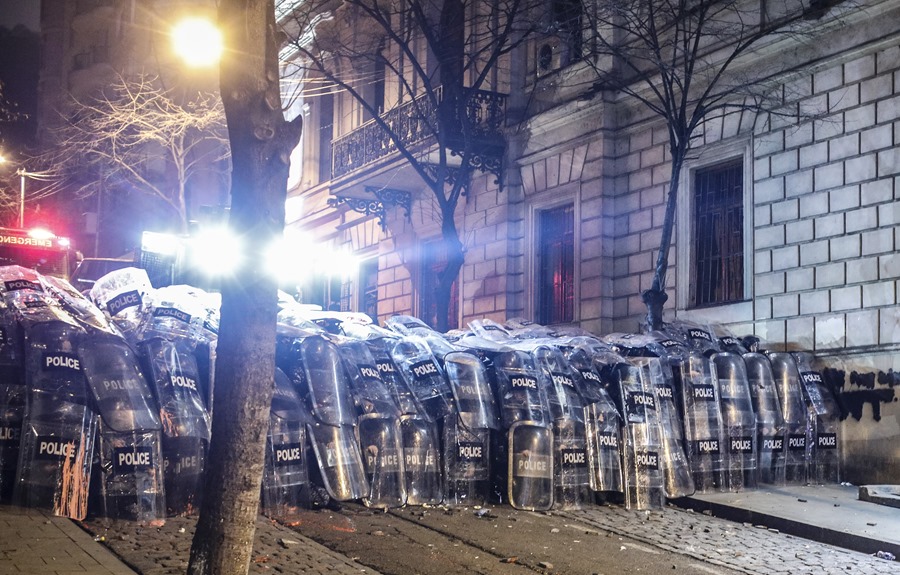 Protestas en Georgia