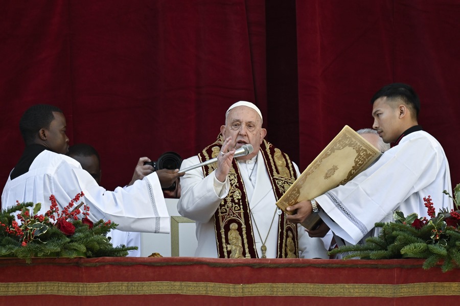 Mensaje de Navidad del papa