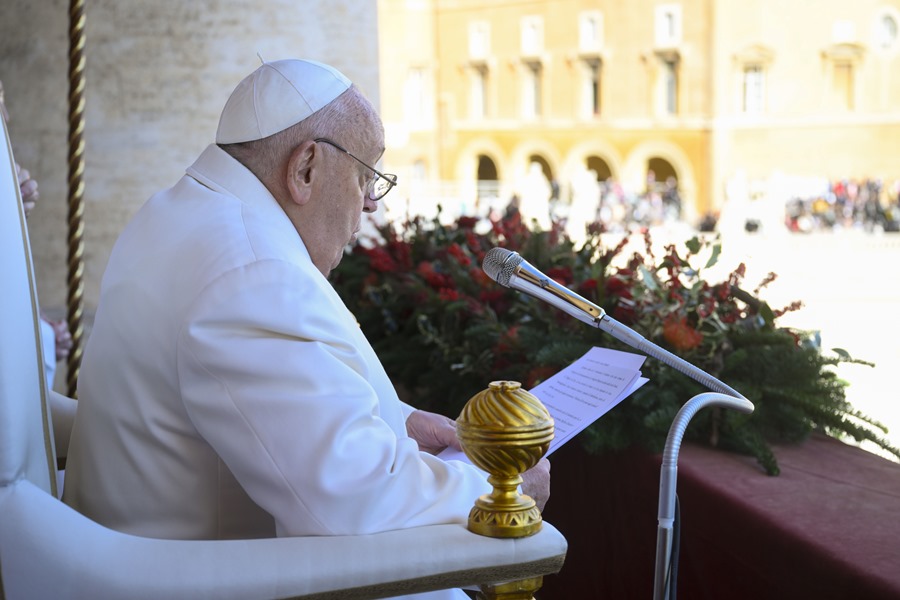 Mensaje de Navidad del papa