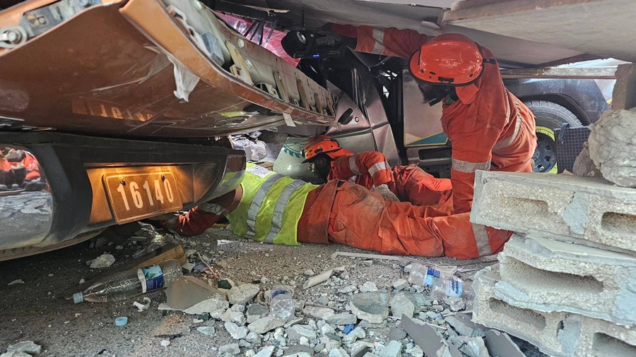 Labores de rescate en Vanuatu tras el terremoto