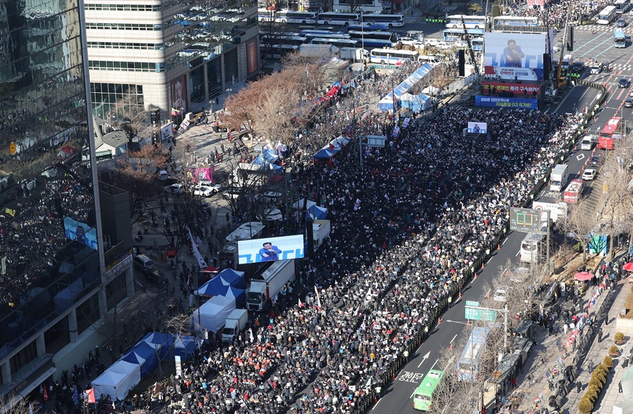 Corea Sur tensión presidente