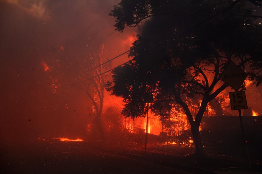 Incendio Los Ángeles