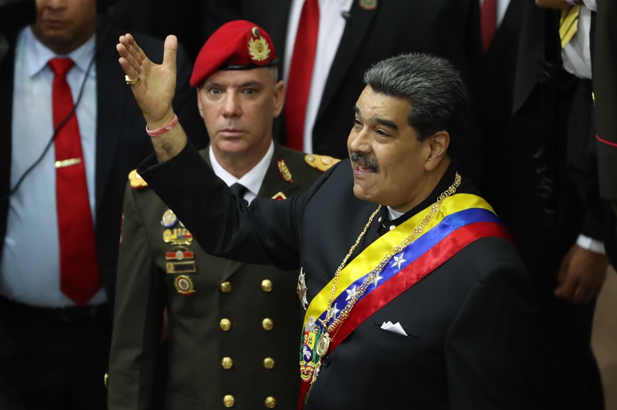 El presidente de Venezuela, Nicolás Maduro, en una fotografía de archivo. EFE/ Miguel Gutiérrez