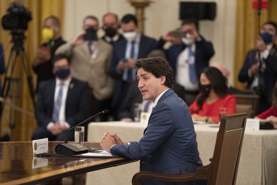 El primer ministro de Canadá, Justin Trudeau, en una fotografía de archivo. EFE/Chris Kleponis/Pool