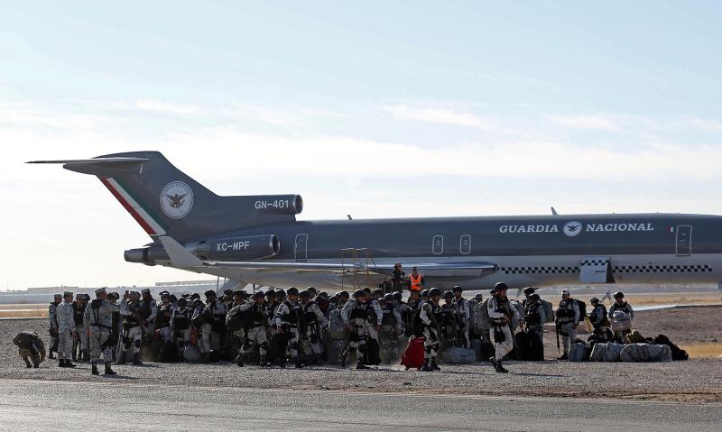 México comienza despliegue de la Guardia Nacional a frontera norte tras acuerdo con EE.UU. - 905fee296141b192715dd63bbb870b1ba38bfc1fw-1024x613