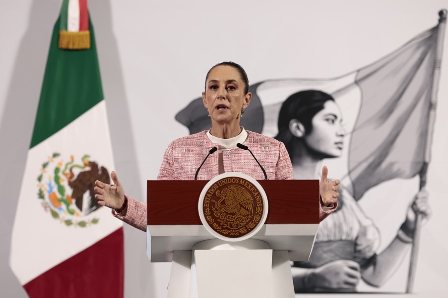 claudia_sheinbaum_ecuador Sheinbaum minimiza los aranceles de Noboa porque México solo importa el 0,4 % de Ecuador