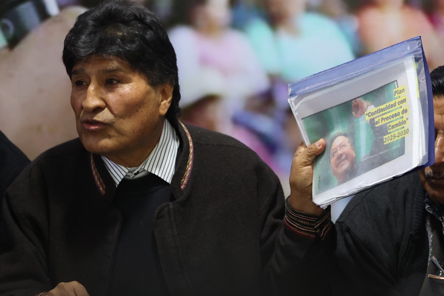 evo-morales3 El expresidente de Bolivia Evo Morales, en una fotografía de archivo. EFE/ Luis Gandarillas