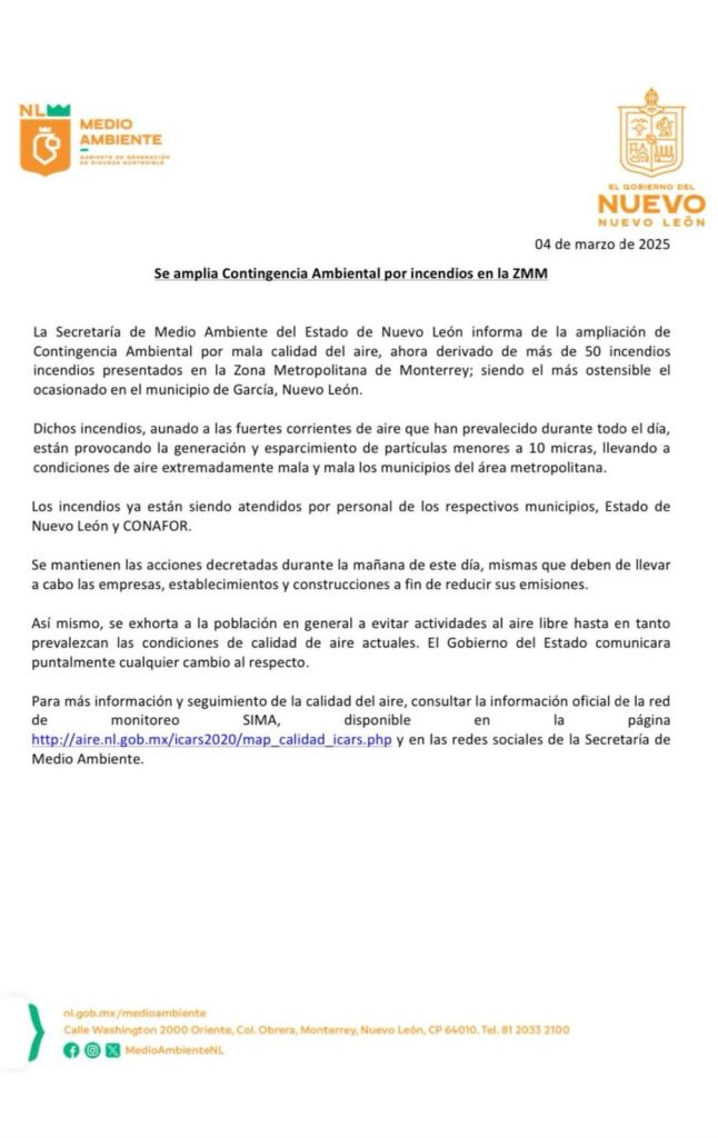 Incendio consume al menos dos empresas en Nuevo León - garcia-incendio-nuevo-leon-646x1024
