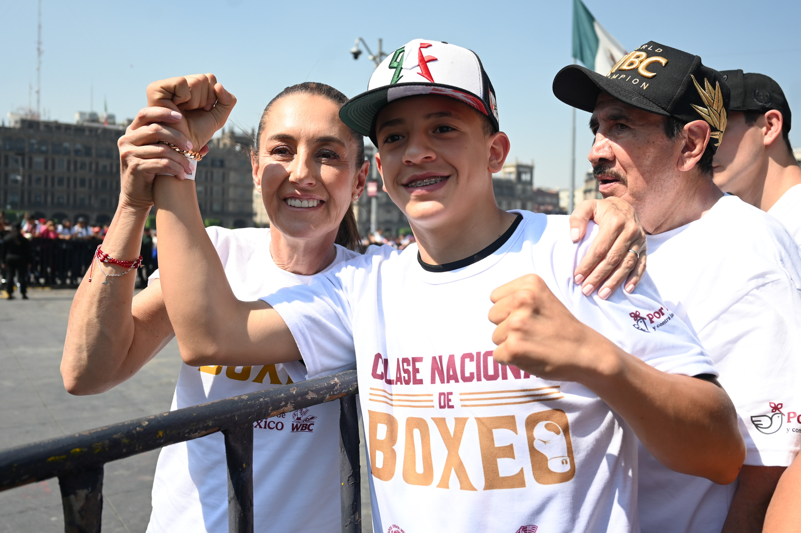 #FOTOS Así se vivió la Clase Nacional de Boxeo en el Zócalo - clase-nacional-de-boxeo8