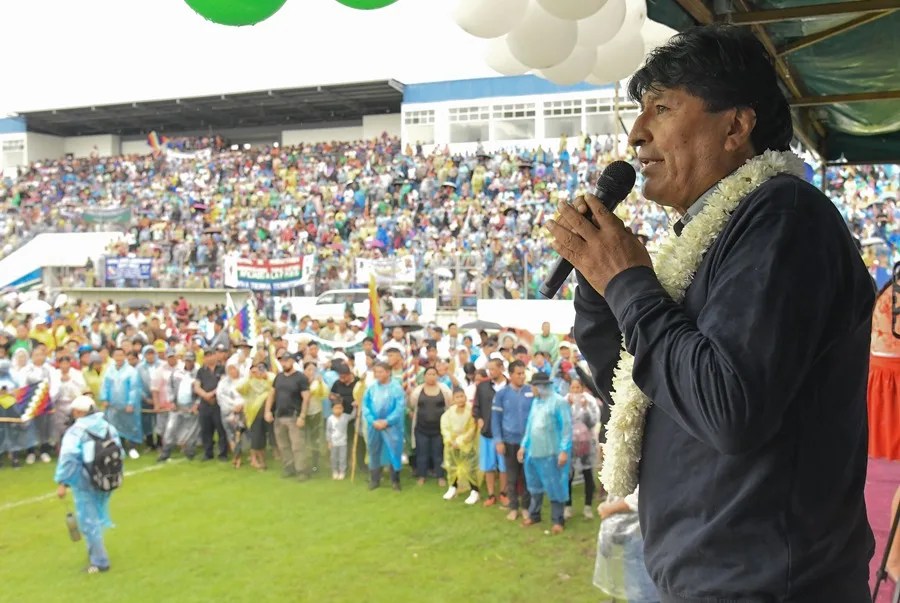 evento_evo_morales_bolivia Evo Morales se vuelve a proclamar candidato presidencial y aún no anuncia su nuevo partido