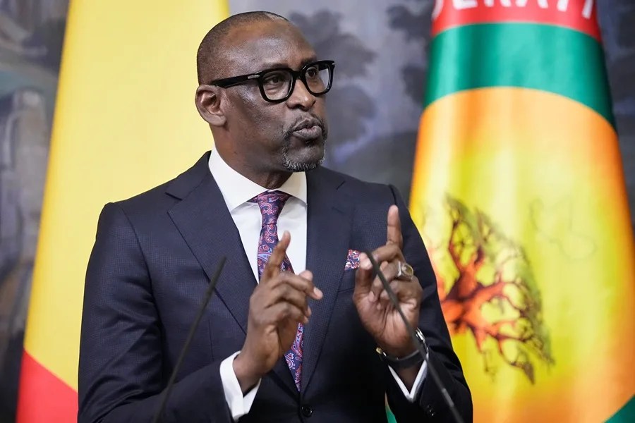 mali El ministro de Asuntos Exteriores de Mali, Abdoulaye Diop