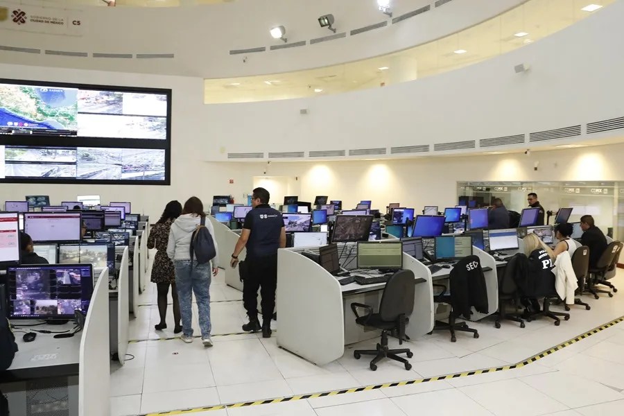 mexico_vigilancia Ciudad de México se pone las 'Gafas violeta' en la mayor red de cámaras de Latinoamérica