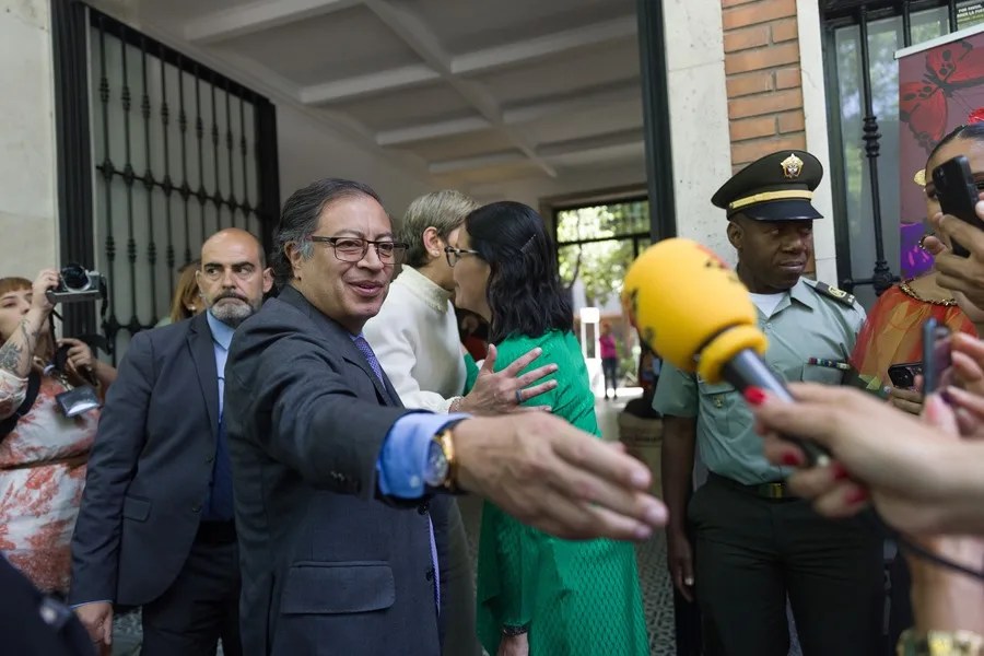petro-drogas3 Fotografía de archivo del presidente de Colombia, Gustavo Petro, quien, según el excanciller Álvaro Leyva, tiene un problema de adicción a drogas. EFE/ Fernando Villar
