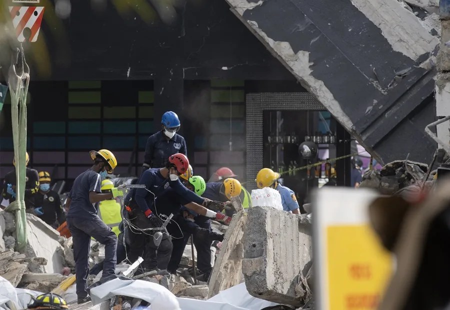Colapso de una discoteca en Santo Domingo