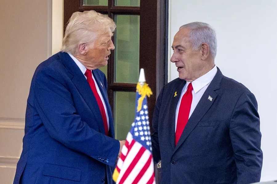 trump_netanyahu Trump impone, desatado y en 100 días, la ley del más fuerte en la política exterior