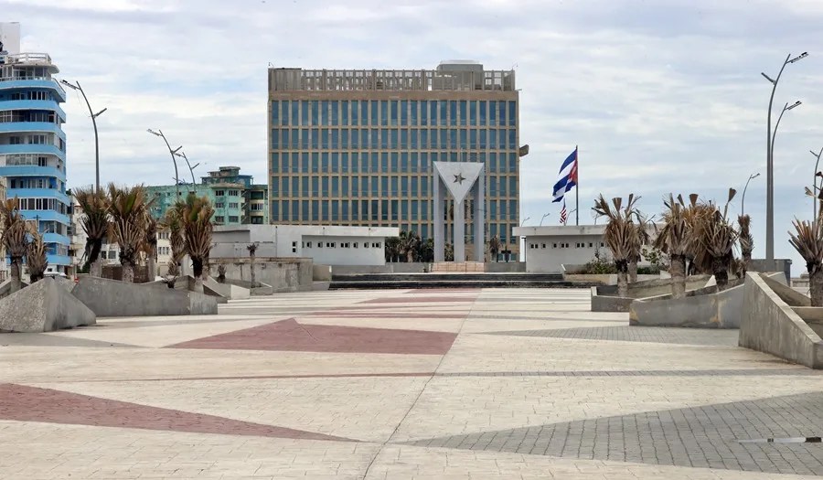 cuba-tribuna-antiimperialista3 Fotografía del espacio central de La Tribuna Antimperialista este lunes, en La Habana, (Cuba). EFE/ Ernesto Mastrascusa