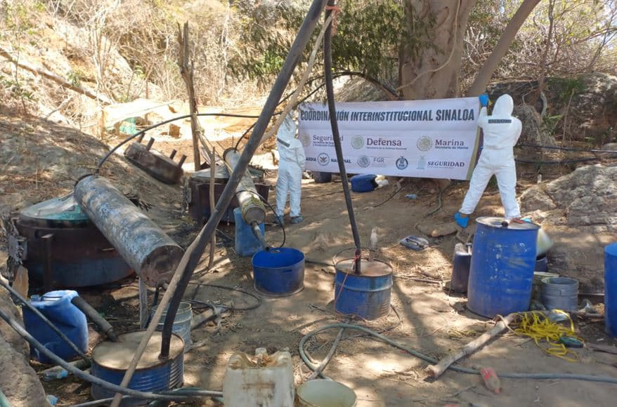 narcolaboratorio-asegurado-en-sinaloa Detienen a dos en BC con cocaína y fentanilo; inhabilitan dos narcolaboratorios en Sinaloa - narcolaboratorio-asegurado-en-sinaloa