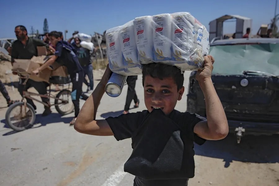 alimentos_franja_gaza La Fundación Humanitaria para Gaza pierde a su asesor de logística entre una persistente polémica