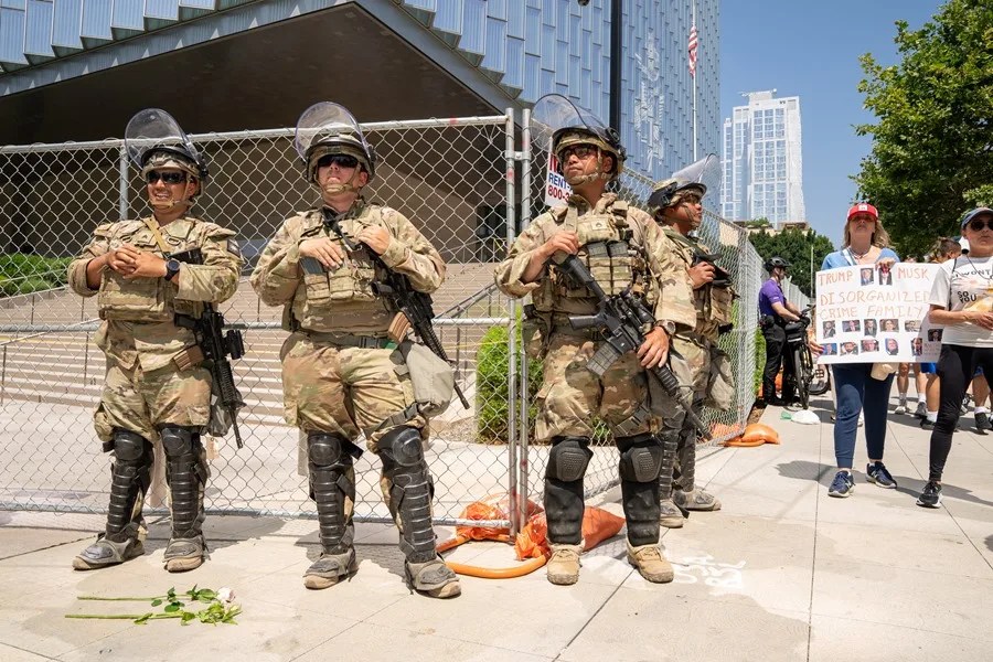 guardia-nacional3 Claves para entender la batalla por el uso de la Guardia Nacional en Los Ángeles